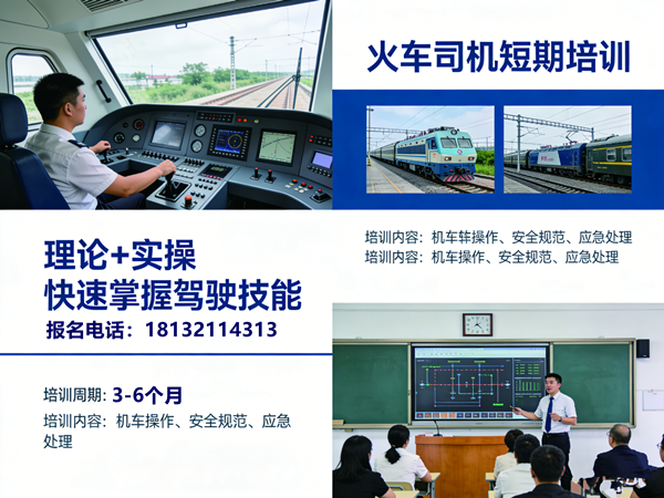 火車司機駕駛證短期培訓沒考過怎么辦 行業新聞